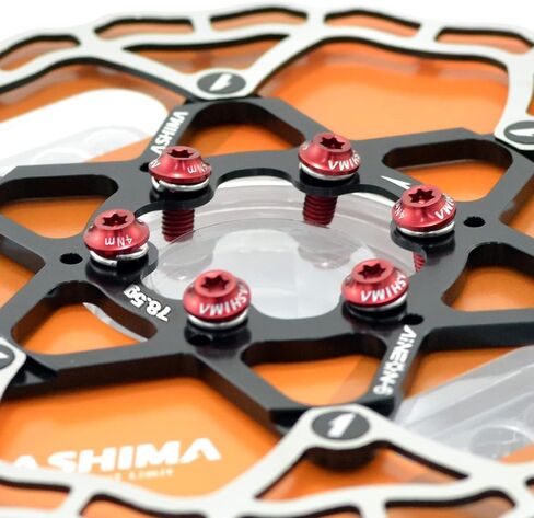 ASHIMA AiNeon ARO-10 Lightest Disc Brake Rotor 160mm 78.5g , Black, AS2375-Z in Saudi Arabia