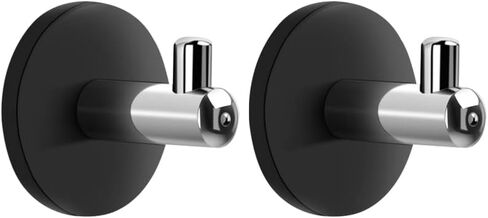 خطافات مغناطيسية من qinwuwu على شكل حرف L من الفولاذ المقاوم للصدأ للثلاجة والشواء والشواء والخطافات المغناطيسية لتعليق المناشف ومعطف المفاتيح في الأماكن المغلقة والخارجية 2 حزم in Kuwait