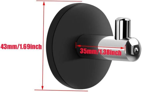 خطافات مغناطيسية من qinwuwu على شكل حرف L من الفولاذ المقاوم للصدأ للثلاجة والشواء والشواء والخطافات المغناطيسية لتعليق المناشف ومعطف المفاتيح في الأماكن المغلقة والخارجية 2 حزم in Kuwait