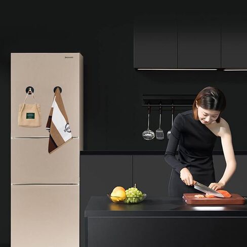 خطافات مغناطيسية من qinwuwu على شكل حرف L من الفولاذ المقاوم للصدأ للثلاجة والشواء والشواء والخطافات المغناطيسية لتعليق المناشف ومعطف المفاتيح في الأماكن المغلقة والخارجية 2 حزم in Kuwait