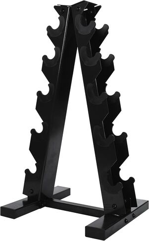 MENCIRO A-Frame Dumbbell Rack Stand Only, Metal Weight Storage Rack for Dumbbells, Weight Holder Rack for Home Gym in Saudi Arabia