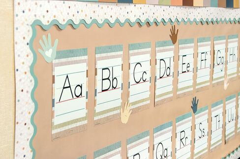 Light Brown Better Than Paper® Bulletin Board Roll and Teacher Created Resources Everyone is Welcome Painted Dots Straight Rolled Border Trim (TCR8912) in Saudi Arabia