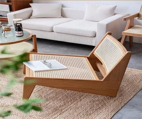 Cane Webbing Roll, Rattan Webbing for Caning Projects, Natural Woven Open Mesh Cane for DIY Furniture, Chair, Cabinet, Ceiling and Door 18''Width x 3.3FT in Saudi Arabia