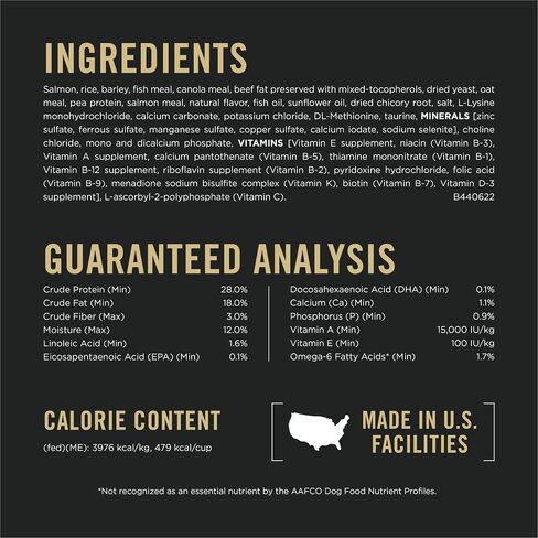 Purina Pro Plan Sensitive Skin and Stomach Puppy Food Lamb and Oat Meal Formula - 16 lb. Bag in Saudi Arabia
