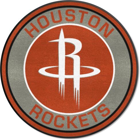 FANMATS 18836 Houston Rockets Roundel Rug - 27in. Diameter in Saudi Arabia