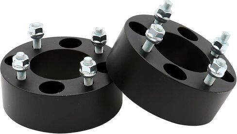 HICKS 4x110 Wheel Spacers 2" Thick Wheel Spacer Adapters 76mm Hub Bore with 10mmx1.25 Studs fit for 1988-2000 TRX300 Fourtrax, 1987-2002 Yamaha YFM350FW 4WD, Set of 2 in Saudi Arabia