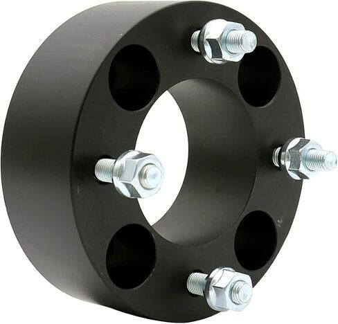 HICKS 4x110 Wheel Spacers 2" Thick Wheel Spacer Adapters 76mm Hub Bore with 10mmx1.25 Studs fit for 1988-2000 TRX300 Fourtrax, 1987-2002 Yamaha YFM350FW 4WD, Set of 2 in Saudi Arabia