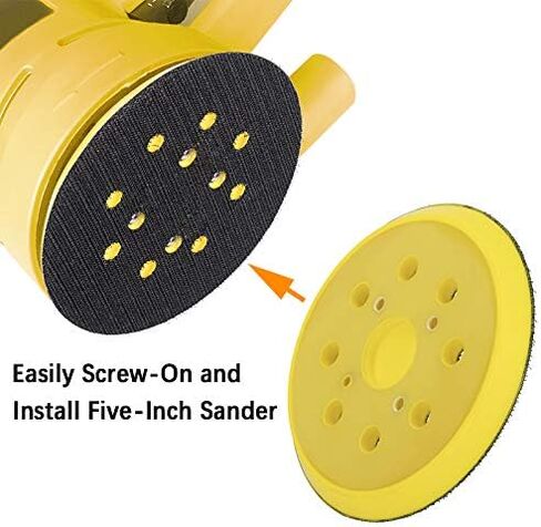 5inch 8 Holes Hook and Loop Sander Pad 51-36-7090/51-36-7100 for 6021-21/6034-21 in Saudi Arabia