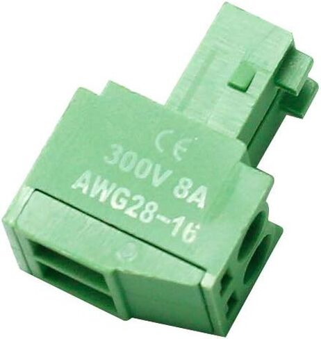 Augiimor 25 قطعة KF2EDGK 8 دبوس 3.5 مم درجة PCB برغي محطة كتلة موصل 300 فولت 8A PCB جبل برغي محطة كتلة موصل (أخضر) in Kuwait