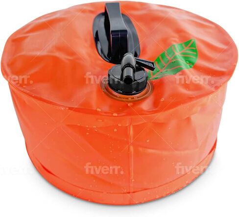MAXD Camping Water Container - Water Storage Containers - Collapsible Water Container with Spigot - Portable Water Tank - water jug 3 gallon BPA Free - Camping Water Dispenser - Water Jug with Spout in Saudi Arabia