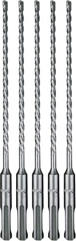 Makita 5 Pack - SDS-Plus 3/16" Drill Bits for SDS+ Rotary Hammers - 6" Deep Drilling Into Concrete & Masonry in Saudi Arabia