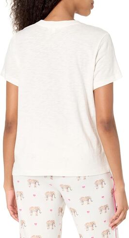 PJ Salvage Women's Loungewear You Had Me at Rose Short Sleeve T-Shirt in Saudi Arabia