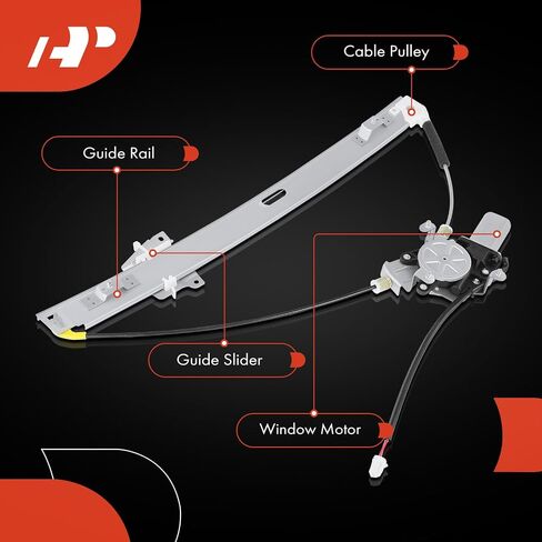 A-Premium Electric Power Window Regulator with Motor Compatible with Mazda MPV 2000-2006 Front Left Driver Side in Saudi Arabia