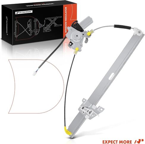 A-Premium Electric Power Window Regulator with Motor Compatible with Mazda MPV 2000-2006 Front Left Driver Side in Saudi Arabia