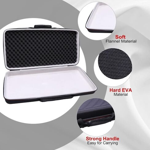 LTGEM Controller Case for Alesis V25 MKII USB MIDI Keyboard Controller Hard Storage Travel Protective Carrying Bag in Saudi Arabia