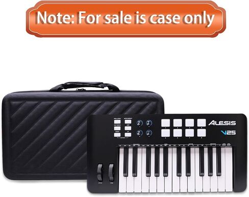 LTGEM Controller Case for Alesis V25 MKII USB MIDI Keyboard Controller Hard Storage Travel Protective Carrying Bag in Saudi Arabia