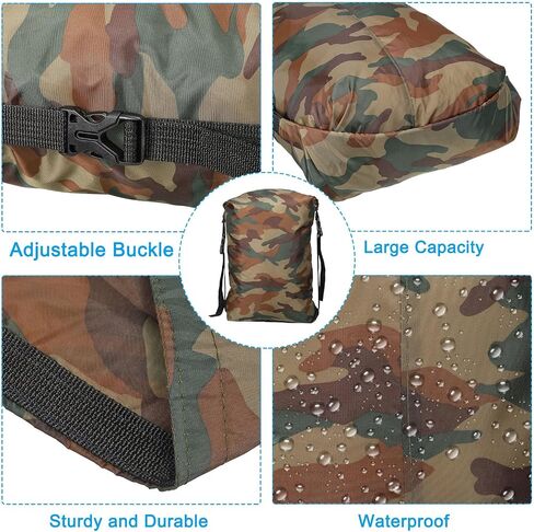 PATIKIL Compression Stuff Sack, Waterproof Sleeping Bag Storage Sack for Camping in Kuwait