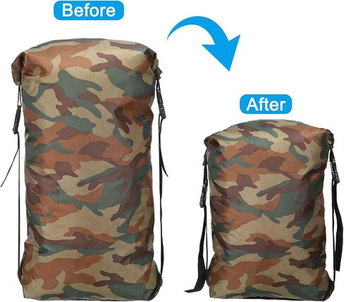 PATIKIL Compression Stuff Sack, Waterproof Sleeping Bag Storage Sack for Camping in Saudi Arabia