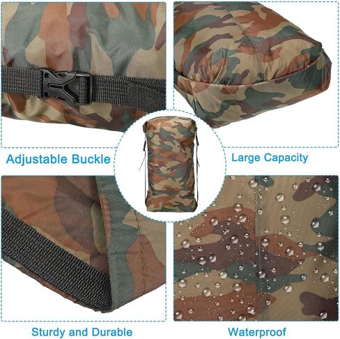 PATIKIL Compression Stuff Sack, Waterproof Sleeping Bag Storage Sack for Camping in Saudi Arabia