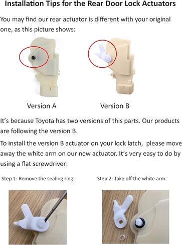 مجموعة من 4 مشغلات قفل باب الطاقة تناسب 2004-2006 SCION XB، 2000-2005 TOYOTA ECHO جميع الأبواب الأربعة 72024S-4 in Kuwait