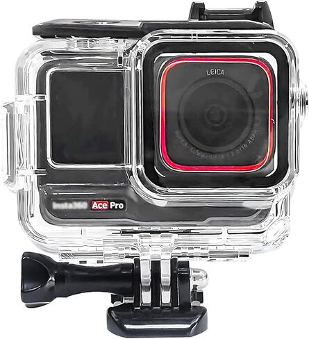 FitStill 60M/196FT Underwater Waterproof Diving Housing Compatible for Insta 360 Ace Pro,Protective Cover Shell with Accessories for Ace Pro Action Camera in Saudi Arabia