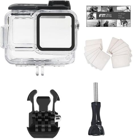 FitStill 60M/196FT Underwater Waterproof Diving Housing Compatible for Insta 360 Ace Pro,Protective Cover Shell with Accessories for Ace Pro Action Camera in Saudi Arabia