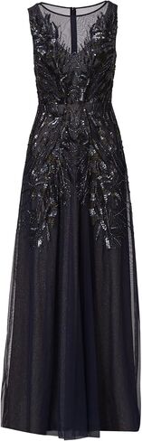 Adrianna Papell Women's Bead Metallic Mesh Dress in Saudi Arabia