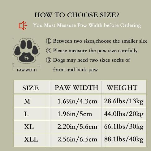 MenPetsonline Waterproof Dog Socks,Anti Slip Paw Protectors for Rain and Snow,Durable, Quiet, and Senior-Friendly Dog Boots for Small, Medium, Large Dogs. in Saudi Arabia