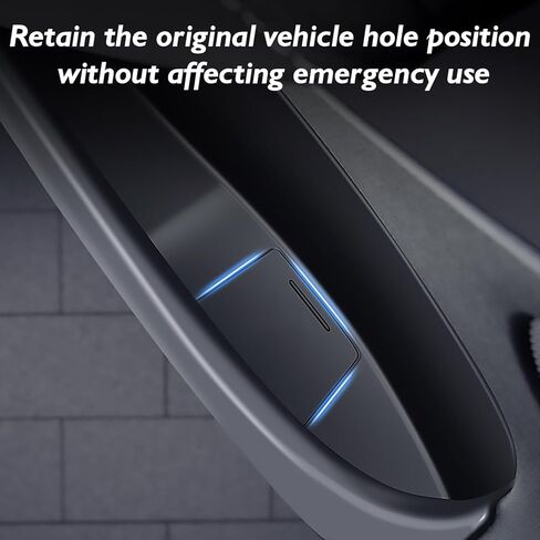 SUMK واقي صندوق تخزين الباب لطراز Tesla Y، صندوق تخزين جانبي للباب 4 قطع لطراز Tesla Y، صينية فتحة تخزين TPE كاملة الغطاء، مقاومة للماء، مقاومة للخدش، مقاومة للاهتراء، سهلة التركيب in Kuwait