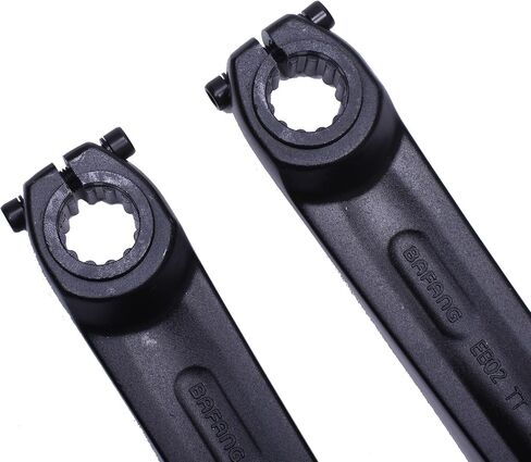 PROWHEEL Ebike BFG Crank Arm,152MM/160MM/165MM/170MM Forged Alloy 6061 T6 Electric Bicycle Crank Arm for BAFANG M800 M600 M510 M500 M420,Electric Bike,Motor Mid Mounted Motor in Saudi Arabia