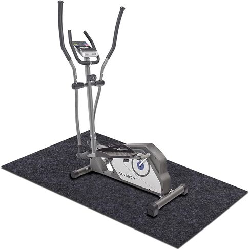 DUANGMUERS تحت سجادات معدات اللياقة البدنية، سجادات التمرين، أرضيات واقية، سجادات المطاحن، تناسب سجادات الحماية لمعظم معدات اللياقة البدنية (سجادات معدات اللياقة البدنية 36 بوصة × 72 بوصة) in Kuwait