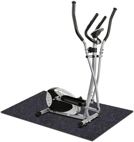 DUANGMUERS تحت سجادات معدات اللياقة البدنية، سجادات التمرين، أرضيات واقية، سجادات المطاحن، تناسب سجادات الحماية لمعظم معدات اللياقة البدنية (سجادات معدات اللياقة البدنية 36 بوصة × 72 بوصة) in Kuwait