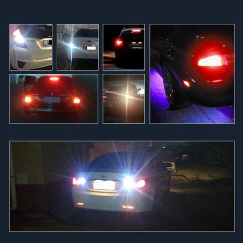 Sidaqi 2 قطعة العنبر 1156 BAU15S PY21W مصابيح LED 900LM فائقة السطوع الأمامية والخلفية أضواء إشارة الانعطاف لشاحنة مقطورة السيارة 5630 33SMD 12-30 فولت 3.6 وات in Kuwait