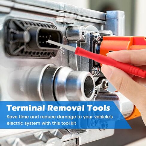 مجموعة أدوات إزالة الدبوس الطرفي BNYTXV - 21 قطعة أداة تحديد موصل الأسلاك، مجموعة القاذف الطرفية لإصلاح أسلاك الأسلاك in Kuwait
