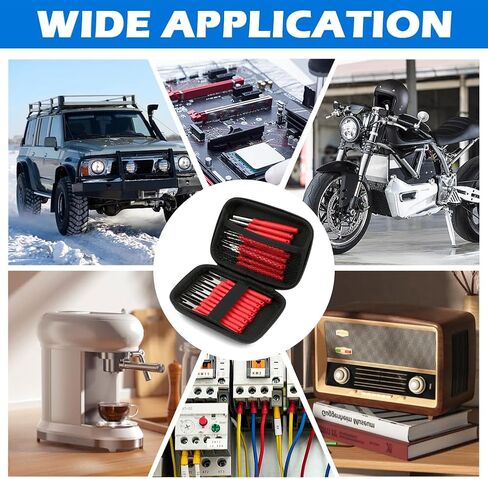 مجموعة أدوات إزالة الدبوس الطرفي BNYTXV - 21 قطعة أداة تحديد موصل الأسلاك، مجموعة القاذف الطرفية لإصلاح أسلاك الأسلاك in Kuwait