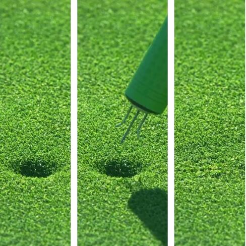 Divot Tool for Your Putter. Divot Grip attaches to The Back of You Golf Putter Grip. Fix's Divot/ballmarks on The Green Without Bending Over. Comes with Ball Marker. Help Save Our Greens!!!! in Saudi Arabia