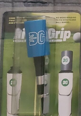 Divot Tool for Your Putter. Divot Grip attaches to The Back of You Golf Putter Grip. Fix's Divot/ballmarks on The Green Without Bending Over. Comes with Ball Marker. Help Save Our Greens!!!! in Saudi Arabia