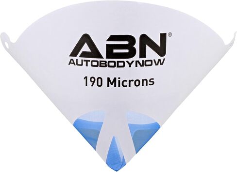ABN Paint Strainer Mesh Funnel, 190 Micron 250ct - Disposable Filters Cone Blue Mesh Strainers, Oil Funnel for Mechanics in Saudi Arabia