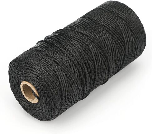 KINGLAKE Orange Mason Line String Line, Nylon Twine String, 18 Braided Durable Nylon Twine for Garden, Masonry, 300 Feet Fluorescent Orange Construction String Brick Line, DIY Crafts Decor String in Saudi Arabia