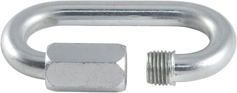 CURT 82932 Threaded Quick Link Trailer Safety Chain Hook Carabiner Clip, 1/2-Inch Diameter, 16,500 lbs Break Strength in Saudi Arabia