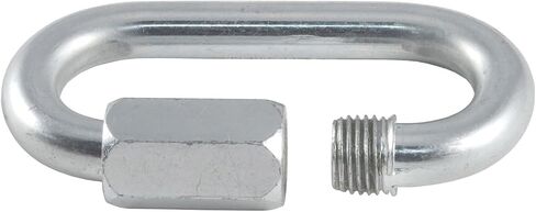 CURT 82932 Threaded Quick Link Trailer Safety Chain Hook Carabiner Clip, 1/2-Inch Diameter, 16,500 lbs Break Strength in Saudi Arabia