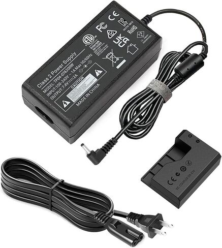 UORLEN ACK-E10 AC Power Adapter LP-E10 Dummy Battery Kit for Canon EOS Rebel T7 T6 T5 T3 1100D 1200D 1300D 1500D 2000D Cameras in Saudi Arabia