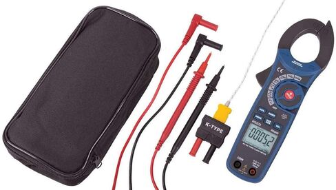 جهاز قياس المشبك R5040 True RMS AC/DC من ريد إنسترومنتس مع كاشف لدرجة الحرارة والجهد غير المتصل، 1000 أمبير in Kuwait