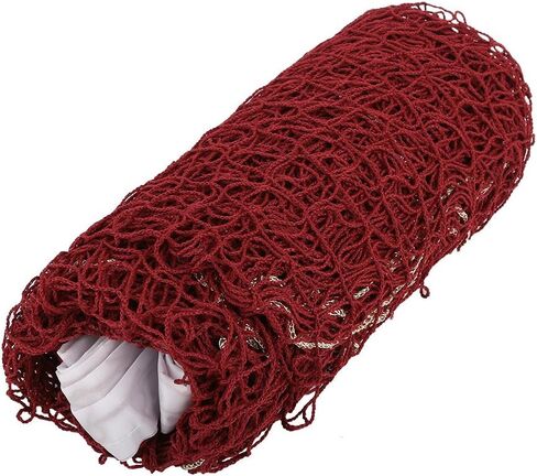 Badminton Net, Durable Lightweight Polypropylene Fiber Badminton Tennis Competition Training Net (Red) Badminton Net in Kuwait