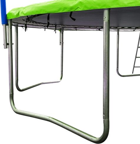 Homefine 16FT/14FT/12FT Trampoline, Outdoor Trampolines with Basketball Hoop Ladder and Safety Enclosure Net for Adults and Kids in Saudi Arabia