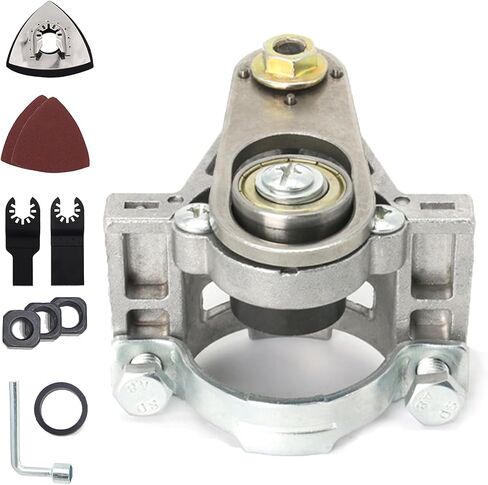 مجموعة محول أدوات التأرجح، Scimaker 5/8" M10 M14 مجموعة شفرات منشار متأرجحة متعددة الوظائف لجميع طاحونة الزوايا، مثالية للمشروعات اليدوية والاستخدام الاحترافي in Kuwait