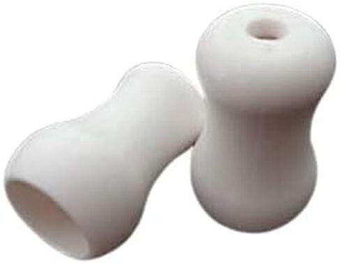 Amazing Drapery Hardware 12 Qty:White Plastic Cord Tassel for Blinds/Roman Shades Pull Cord:Vase Shape in Saudi Arabia