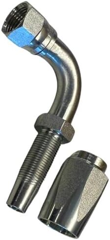 1/4" Hose x 1/4" Female JIC Reusable Field 90 Degree Hydraulic Hose Fitting, R1/R2/R16 Hose Capability in Saudi Arabia