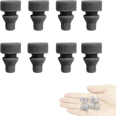 Holiket Replaceable Rubber Feet for Slow Cookers, Prevent Scratches, Marks, and Damages,Slow Cooker Insert Accessories (8 Packs) in Saudi Arabia