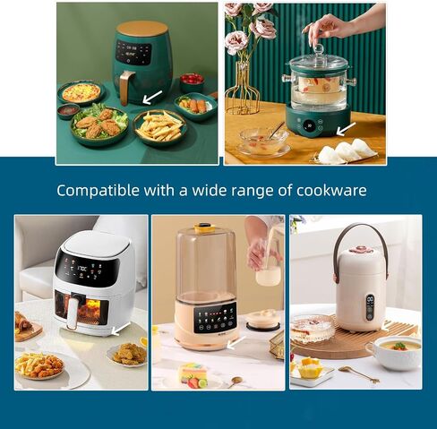 Holiket Replaceable Rubber Feet for Slow Cookers, Prevent Scratches, Marks, and Damages,Slow Cooker Insert Accessories (8 Packs) in Saudi Arabia
